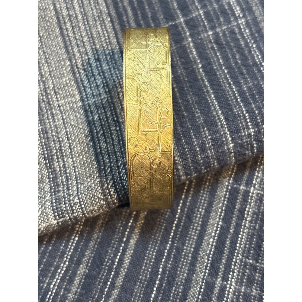 Vintage Gold Christian Dior Cuff Bracelet 1970s